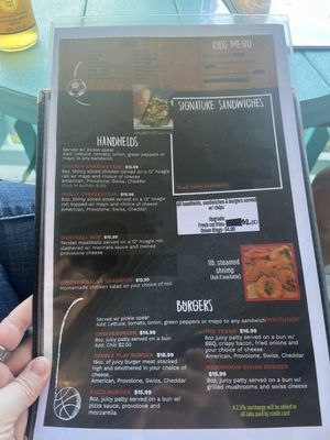 Menu photo 4 The Rowdy Rooster Bar and Grille Oakland, MD
