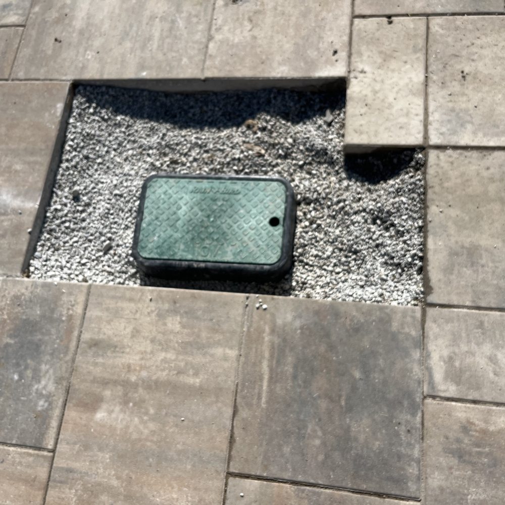 Friesen Landscaping - Buried sprinkler wires. Had to tear out and recut. New sprinkler system access. - Landscaping Near Me - Lincoln, Nebraska Friesen Landscaping - Buried sprinkler wires. Had to tear out and recut. New sprinkler system access. - Landscaping Near Me - Lincoln, Nebraska
