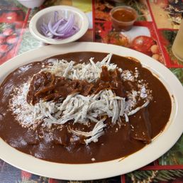 Enmoladas de pollo. So good! Enmoladas de pollo. So good!