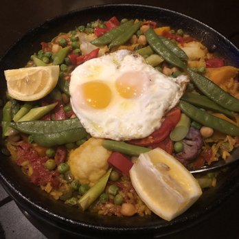 La Marcha Tapas Bar - PAELLA HUERTANA With farm eggs - Spanish Near Me - Berkeley, California La Marcha Tapas Bar - PAELLA HUERTANA With farm eggs - Spanish Near Me - Berkeley, California