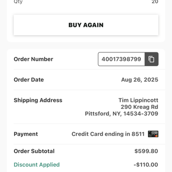 DICK'S Sporting Goods - Each photo is a shot of what was canceled and not refunded I also have statements from all my banks I live five minutes from the store - Sports Wear Near Me - Victor, New York DICK'S Sporting Goods - Each photo is a shot of what was canceled and not refunded I also have statements from all my banks I live five minutes from the store - Sports Wear Near Me - Victor, New York