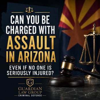 Guardian Law Group - An assault charge doesn't always require a serious injury. Learn how Arizona defines misdemeanor assault. - Criminal Defense Law Near Me - Phoenix, Arizona Guardian Law Group - An assault charge doesn't always require a serious injury. Learn how Arizona defines misdemeanor assault. - Criminal Defense Law Near Me - Phoenix, Arizona