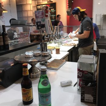 MOD Pizza - Overview of prep area and line - Pizza Near Me - Katy, Texas