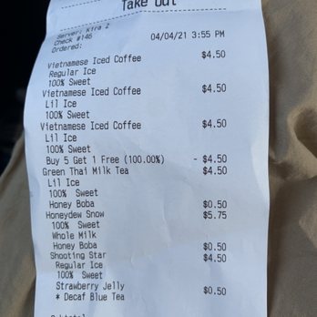 TeaDM Mini - Unfair tip charge. - Bubble Tea Near Me - Vienna, Virginia TeaDM Mini - Unfair tip charge. - Bubble Tea Near Me - Vienna, Virginia