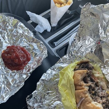 Burger Junction - Eating in the car. Burger was so delicious - Burgers Near Me - Sacramento, California Burger Junction - Eating in the car. Burger was so delicious - Burgers Near Me - Sacramento, California