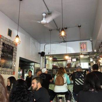 La Capital Tacos - Inside at the bar - Mexican Near Me - Montreal, Quebec