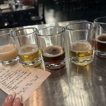 Karl Strauss Brewing Company - Flight sample - Breweries Near Me - Corona, California Karl Strauss Brewing Company - Flight sample - Breweries Near Me - Corona, California