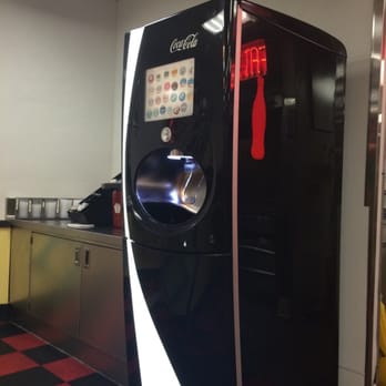 Fatburger - coke vending machine! all your favorite soda combinations! - Fast Food Near Me - Redondo Beach, California Fatburger - coke vending machine! all your favorite soda combinations! - Fast Food Near Me - Redondo Beach, California