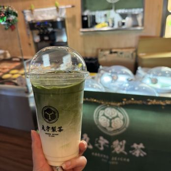Maruwu Seicha - Matcha latte (large) - Ice Cream & Frozen Yogurt Near Me - San Jose, California Maruwu Seicha - Matcha latte (large) - Ice Cream & Frozen Yogurt Near Me - San Jose, California
