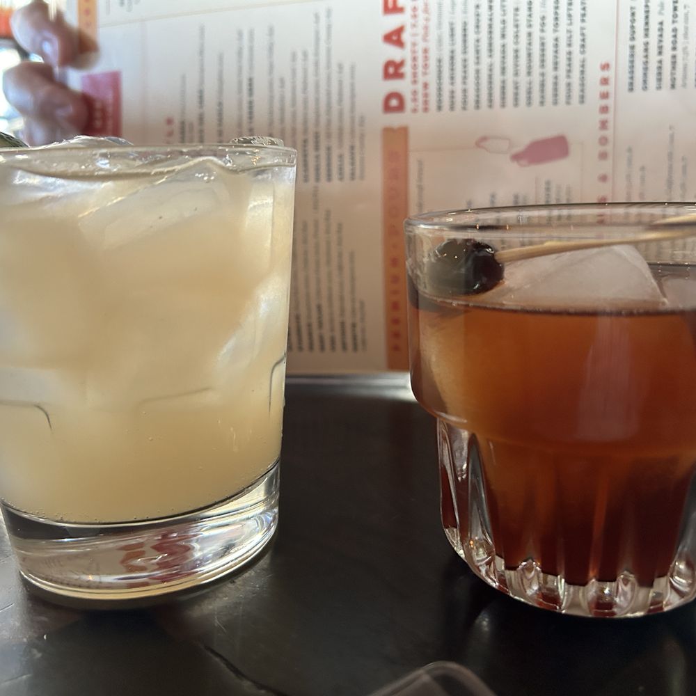 Federal Pizza - ginger pineapple mule and a maple & fig old fashioned - Pizza Near Me - Phoenix, Arizona