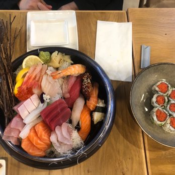 Sushi Cho - Sushi and sashimi for 2 with spicy tuna rolls on the side. - Japanese Near Me - Fairfax, Virginia Sushi Cho - Sushi and sashimi for 2 with spicy tuna rolls on the side. - Japanese Near Me - Fairfax, Virginia