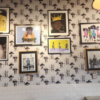 Llamas’ Corner - Wall decor - Themed Cafes Near Me - Baltimore, Maryland