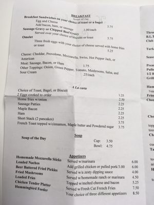 The Hummingbird Cafe by null