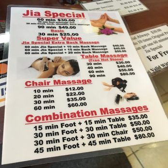 Jia reflexology Clearance