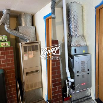 Greg's Heating & Air Conditioning - Before & after! We love shiny new equipment & know that you love the comfort it provides even more.
CCB# 223538 - Heating & Air Conditioning/HVAC Near Me - Albany, Oregon Greg's Heating & Air Conditioning - Before & after! We love shiny new equipment & know that you love the comfort it provides even more.
CCB# 223538 - Heating & Air Conditioning/HVAC Near Me - Albany, Oregon