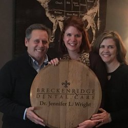 Dr. Jennifer Wright with Dr. Paul King.