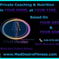 Mad Desire Fitness - Our Business Card
