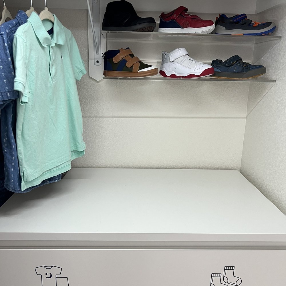 TAP Plastics - Custom width floating shelves for toddler shoes - Hobby Shops Near Me - San Leandro, California TAP Plastics - Custom width floating shelves for toddler shoes - Hobby Shops Near Me - San Leandro, California