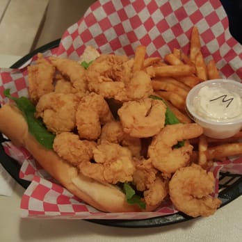 The Great Catch - Loaded shrimp poboy - Seafood Near Me - Lutz, Florida