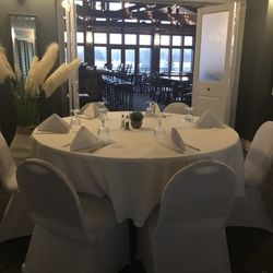 Cary Country Club - We offer white linen service and a large menu from our caterer.