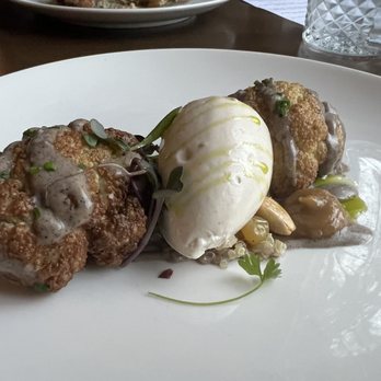 First & Oak - ROASTED CAULIFLOWER - New American Near Me - Solvang, California