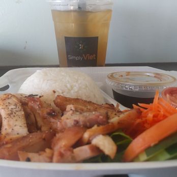 Simply Viet - Chargrilled chicken rice plate. - Juice Bars & Smoothies Near Me - Houston, Texas Simply Viet - Chargrilled chicken rice plate. - Juice Bars & Smoothies Near Me - Houston, Texas