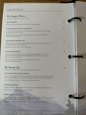 Menu photo 3 The Juniper Bistro Banff, AB Menu photo 3 The Juniper Bistro Banff, AB