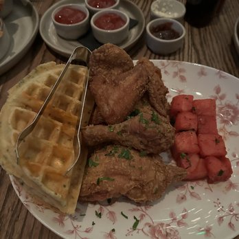 Yardbird - Chicken and CHICKEN 'N' WATERMELON 'N' WAFFLES - Southern Near Me - Las Vegas, Nevada Yardbird - Chicken and CHICKEN 'N' WATERMELON 'N' WAFFLES - Southern Near Me - Las Vegas, Nevada