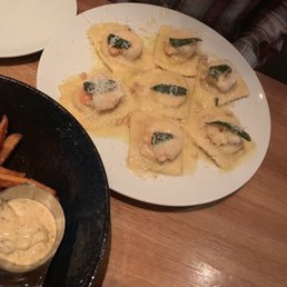 Butternut Squash Ravioli With Prawns Butternut Squash Ravioli With Prawns