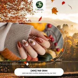 Ty Nails & Spa - November reminder: You deserve to feel pampered!  Take a break from your busy schedule and come get those nails done.