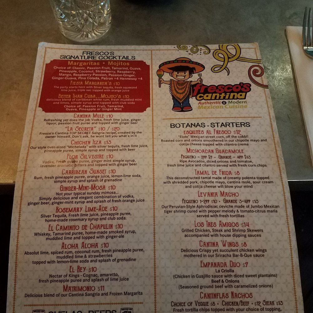 Fresco's Cantina - Mexican Near Me - Astoria, New York Fresco's Cantina - Mexican Near Me - Astoria, New York