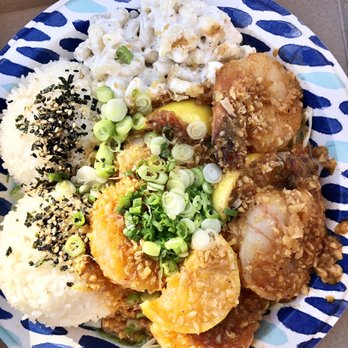 Diamond Head General Store - Garlic shrimp $23 - Hawaiian Near Me - San Bruno, California