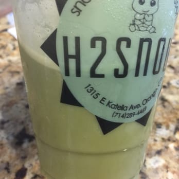 Tai Tea - no Boba on my greentea slushy although i paid for it - Bubble Tea Near Me - Orange, California