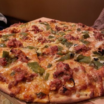 Grampa's Pizzeria - Sausage and pepper - Pizza Near Me - Madison, Wisconsin