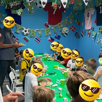 Soccer Fun Zone - One of the birthday party rooms. - Soccer Near Me - Stamford, Connecticut