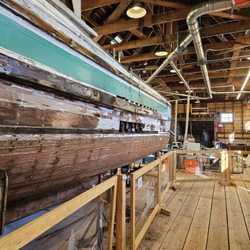 Britannia Shipyards National Historic Site - Murakami boatworks building