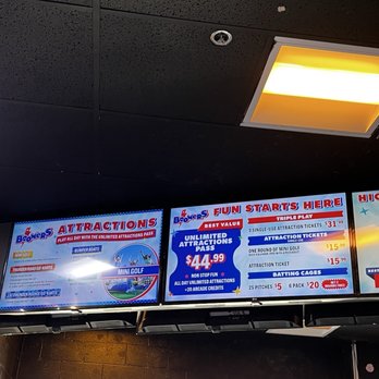 Boomers Santa Maria - Pricing - Mini Golf Near Me - Santa Maria, California
