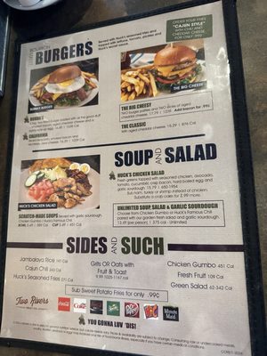 Menu photo 3 Huckleberry's Arlington, TX