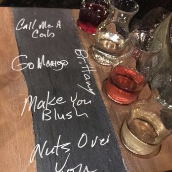 N2 Vino - "Nuts over you" & "Call Me A Cab" were my top fav from this flight. Will definitely try others next time. - Wineries Near Me - Lake Worth, Texas