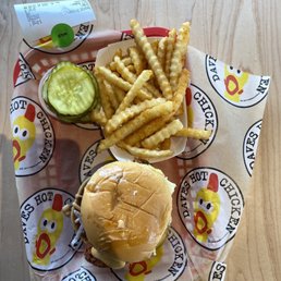 #Dave's #4 1 Slider with Fries