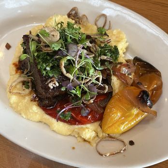 Flying Pig Pub & Kitchen - Short ribs--extremely tender and delicious. - Pubs Near Me - Oceanside, California