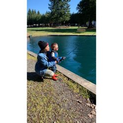 Indian Springs Trout Farm - Such a great place for everyone, very family friendly.