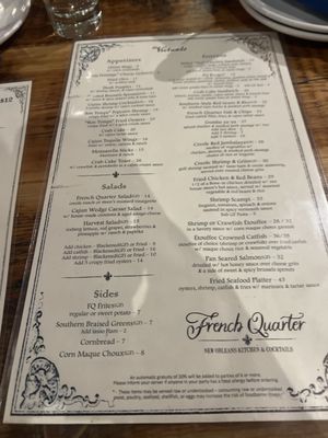 Menu photo 4 French Quarter Boston, MA Menu photo 4 French Quarter Boston, MA