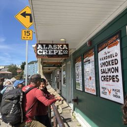 Exterior outside entrance of Alaska Crepe - Outside - Ketchikan, Alaska Exterior outside entrance of Alaska Crepe - Outside - Ketchikan, Alaska