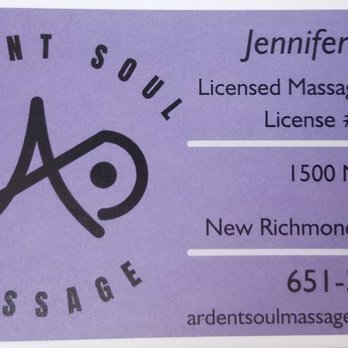Ardent Soul Massage - Massage Therapy Near Me - CENTURIA, Wisconsin