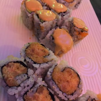 Mei Hibachi Steak House - 2 spicy salmon and rock shrimp roll - Japanese Near Me - Hackensack, New Jersey Mei Hibachi Steak House - 2 spicy salmon and rock shrimp roll - Japanese Near Me - Hackensack, New Jersey