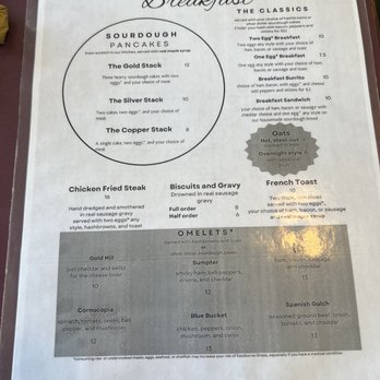 The Mother Lode - Menu - Breakfast & Brunch Near Me - Baker City, Oregon The Mother Lode - Menu - Breakfast & Brunch Near Me - Baker City, Oregon