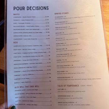 Books & Records - drink menu - Cocktail Bars Near Me - San Diego, California Books & Records - drink menu - Cocktail Bars Near Me - San Diego, California