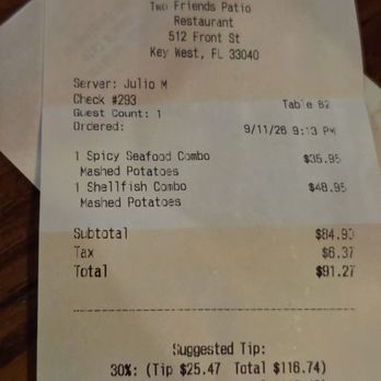 Two Friends Patio - Seafood Near Me - Key West, Florida Two Friends Patio - Seafood Near Me - Key West, Florida