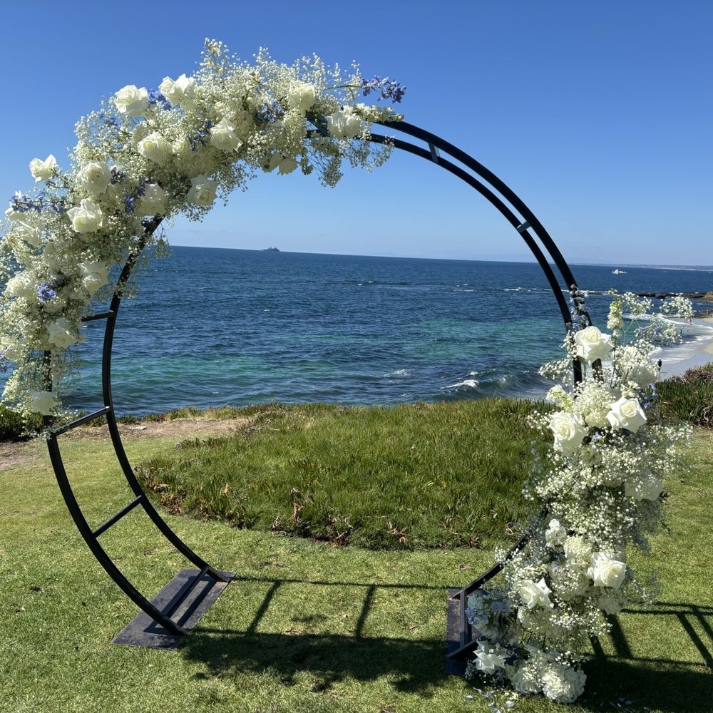 View from the wedding area.